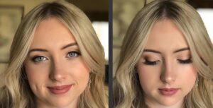 before after makeup artist